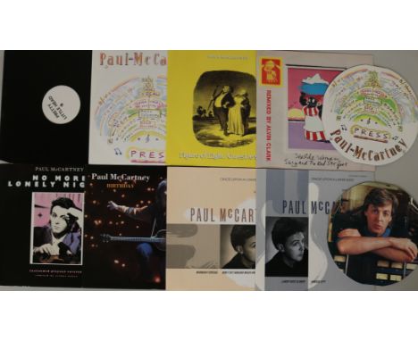 PAUL MCCARTNEY - 12"/PICTURE DISCS - A fab collection of 31 x 12" with some LP picture discs and shaped discs to include many