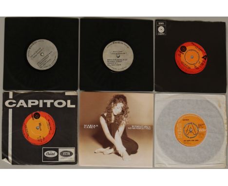 APPLE PUBLISHING DEMOS/EMIDISCS- A bundle of 6x 7" releases and rarities of singles published by Apple and released through d