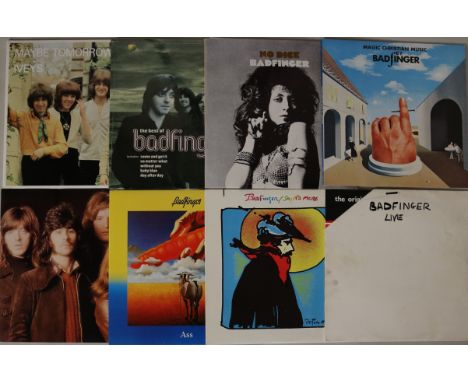 BADFINGER & RELATED LPs INC. 90s REMASTERED/REISSUE LPs - Outstanding bundle of 11 x LPs including 6 x 90s issued LPs, many n