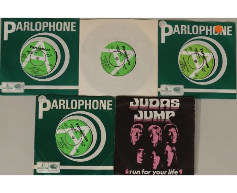ANDY BOWN & JUDAS JUMP - PARLOPHONE DEMOS TAROT (R 5856 PARLOPHONE DEMO) - Killer pack of 5 x demonstration 45ss. Includes th