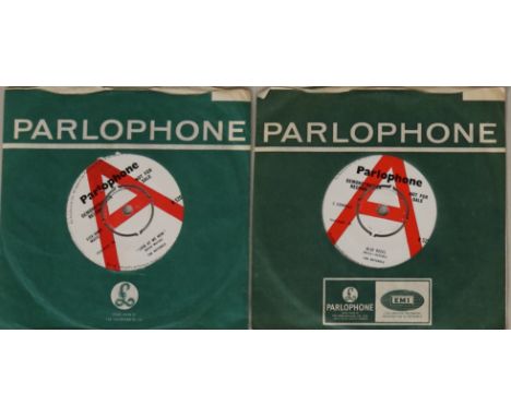 THE NATURALS - PARLOPHONE 7" DEMOS - 2 x seldom seen UK red/white Parlophone demos from The 'Blue Beats'. Titles are Blue Ros