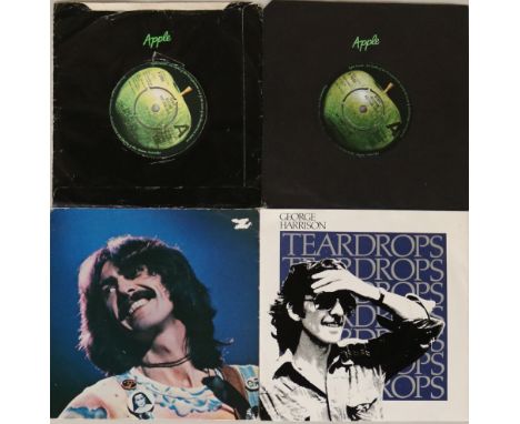 GEORGE HARRISON - 7" DEMOS - Marvelous selection of 4 x not often seen UK demonstration 45s. Titles are Give Me Love (Give Me