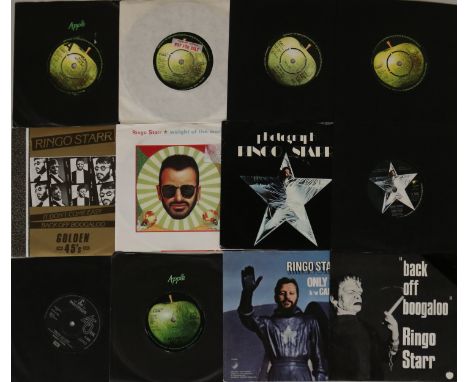 RINGO STARR - LPs/7" - Brill collection of 6 x LPs and 12 x 7". Sevens include Snookeroo (3 copies to include a UK demo R 600