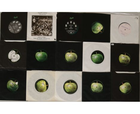 YOKO ONO/JOHN LENNON - UK 7" - Super collection of 15 x UK 7" releases with limited edition pressings. Titles include Happy X