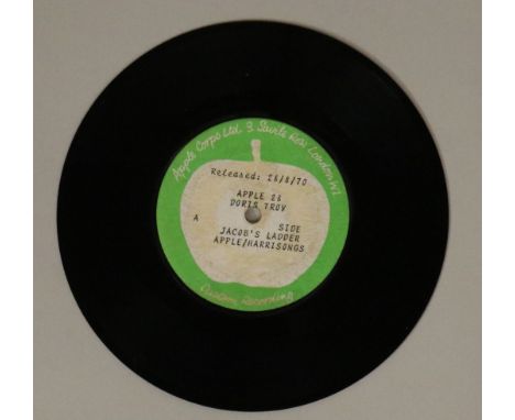 DORIS TROY - JACOB'S LADDER/GET BACK (APPLE 28 7" TEST PRESSING) - A very scarce 7" test pressing of APPLE 28, Doris Troy per