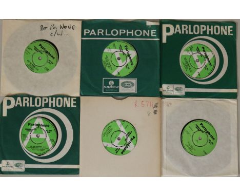 CLIFF BENNETT - PARLOPHONE 7" DEMOS - Rousing collection of 6 x green/white Parlophone demos. Titles are But I'm Wrong c/w Me