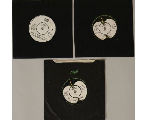 WINGS DEMO RECORDS - A pack of three sought after Wings demo records on Apple. To include Helen Wheels (R 5993, push through 