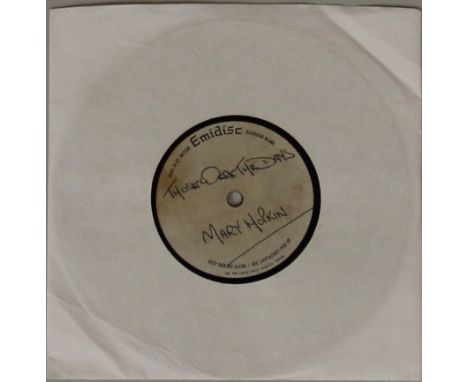 MARY HOPKIN THOSE WERE THE DAYS EMIDISC - A rarely seen 7" original single sided Emidisc recording of Mary Hopkin's first sin
