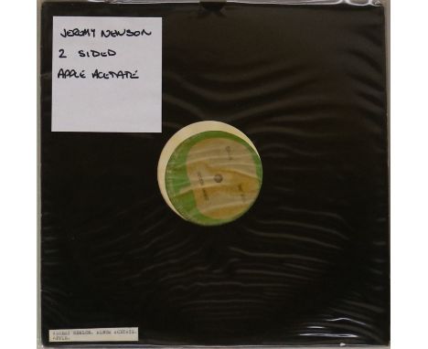 JEREMY NEWSON APPLE ACETATE - Little info exists (at least online) about what this album acetate could be - but seems likely 
