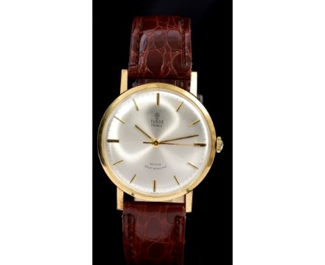 1970s gentlemen's Tudor Prince gold wristwatch with 25 jewel Tudor Auto-Prince Rotar self-winding 2483 calibre movement, the 