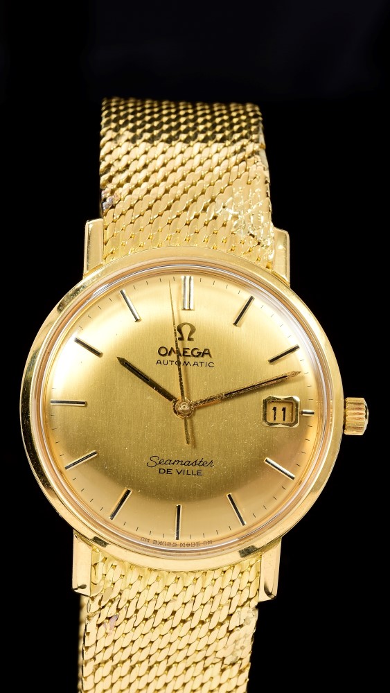 1960s gentlemen's Omega Automatic Seamaster DeVille gold (18ct