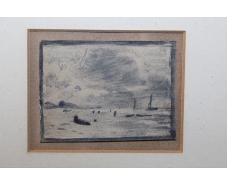 Group of mainly early 20th century works including Eugen Ducker (1841 - 1916), an Old Master type drawing and other Continent