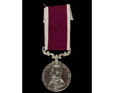 For Long Service and Good Conduct medal, awarded to 6196 SJT E. Cottam, D. C.M., R. G. A. 