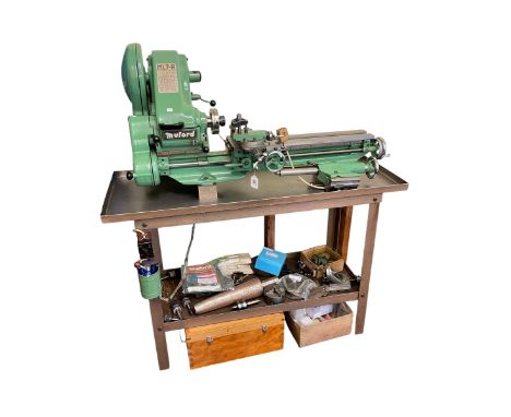 Myford ML7-R lathe and accessories.