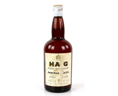 One bottle of John Haig Gold Label Blended Scotch Whisky 1960S/70S