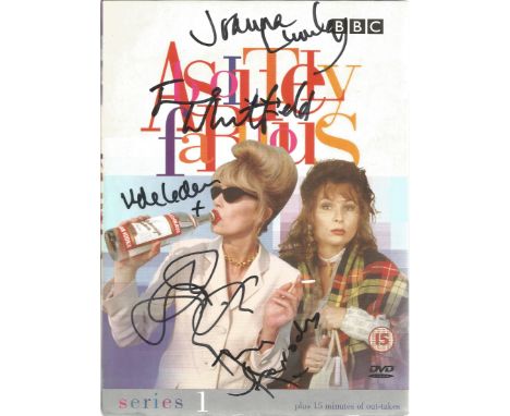 Joanna Lumley, June Whitfield, Jane Horrocks, Helen Lederer, Celia Imrie, Ruby Wax and others signed Absolutely Fabulous coll