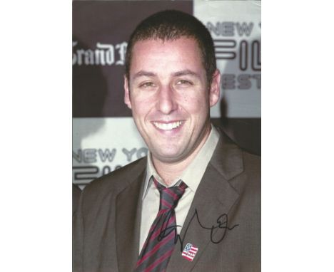 Adam Sandler signed 10 x 8 colour Click Movie Shot Portrait Photo, from in person collection autographed at Click London Prem