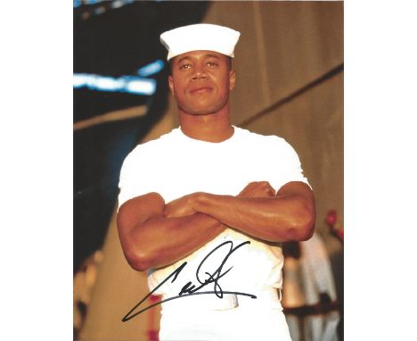 Cuba Gooding JR signed 10 x 8 colour Pearl Harbour Movie Portrait Photo, from in person collection autographed at Baftas Lond