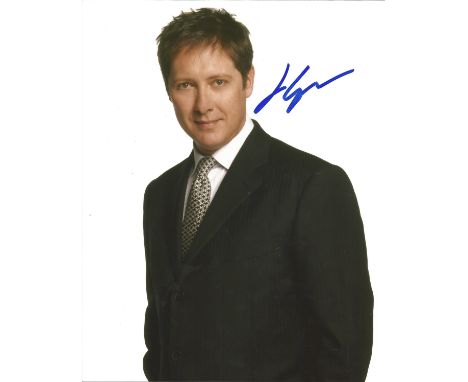 James Spader signed 10 x 8 colour Boston Legal Portrait Photo, from in person collection autographed at New York 2014. Good C