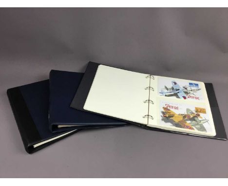 THREE ALBUMS OF FIRST DAY COVERS AND SPECIAL ISSUES