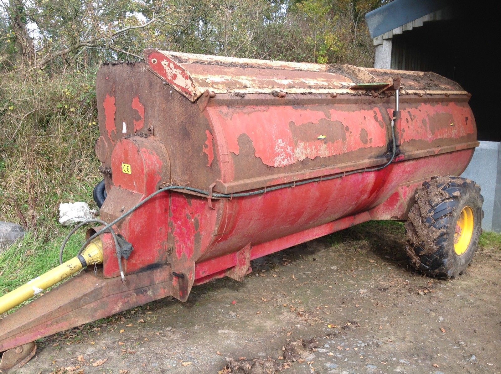 Marshall 105 Dung/Muck Spreader. Marshall 105 Dung Spreader. 10.5 Cubic Yard Appraisal Used Mode