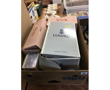 Quantity of Lladro and Nao figures