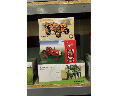 3 Collectors models, Renault and Valmet tractors and laser spraying tractor