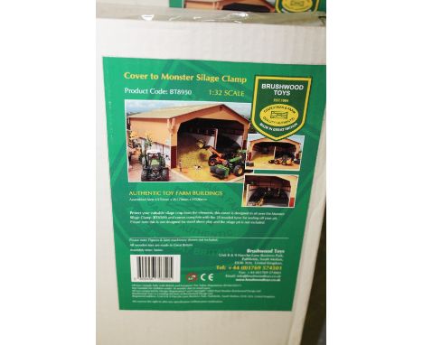 Brushwood toys 1:32 scale cover to monster silage clamp