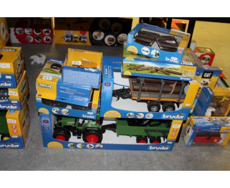 Bruder Favorit tractor, trailer etc