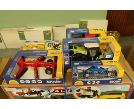 Bruder Class tractor and other etc