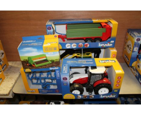 Bruder steyr tractor, JD tractor etc