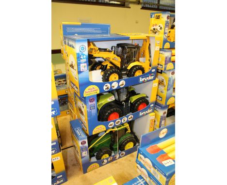 Bruder JD tractor, JCB etc