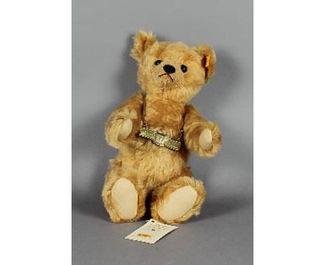 A Steiff mohair bear - 'Anniversary USA', No. 660337, issued by the Danbury Mint Good condition