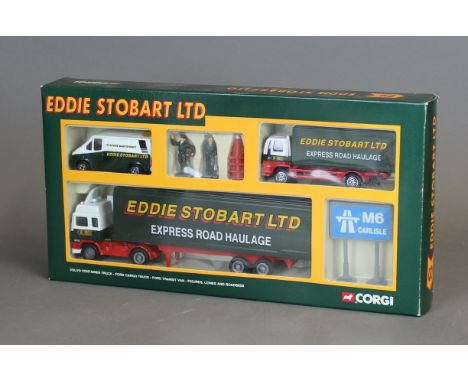 A Corgi Eddie Stobart set (boxed)