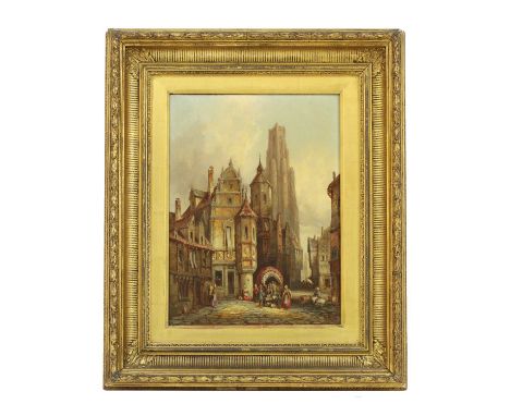 Henri SchaferSt Ouen, Rouen, NormandyOil on canvas, Monogrammed and dated 1884 lower left, gilt framedCondition report: Areas