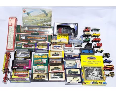 Corgi, Lledo, Maisto &amp; similar, a boxed &amp; unboxed vehicle group and others, comprising of Corgi Eddie Stobart, Lledo 