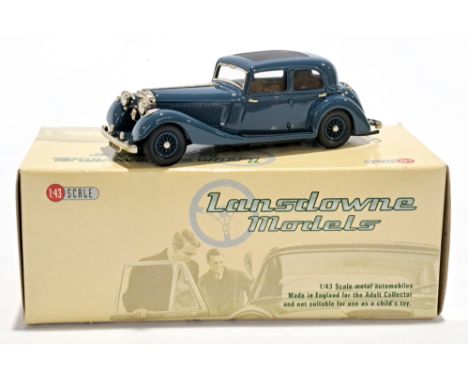 Lansdowne Models, a boxed 1:43 scale LDM.61 1937 Jensen 3.5 Litre S Type. Condition appears to be Excellent to Near Mint, in 