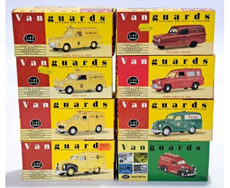 Vanguards, a boxed 1:43 scale commercial group. Although unchecked for completeness, conditions generally appear to be Good P