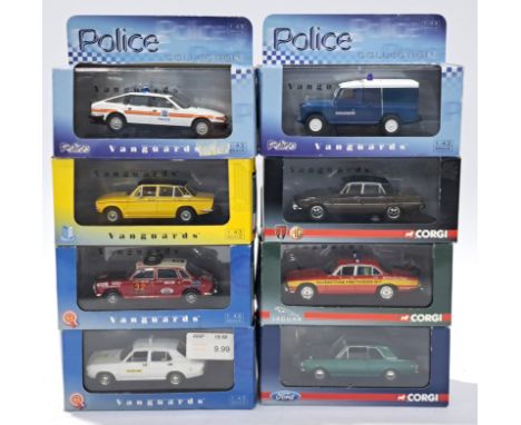 Lledo/Corgi Vanguards, a boxed Vehicle/Diorama group. Contents appear Near Mint to Mint in Good to Excellent boxes. See photo