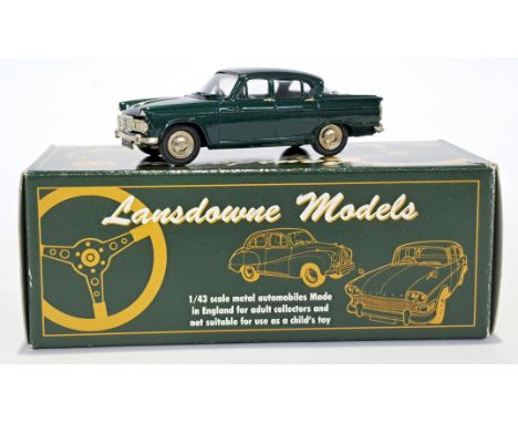 Lansdowne Models, a boxed 1:43 scale LDM.13AA 1965 Humber Sceptre MKII. Condition appears to be Excellent to Near Mint, in Ex