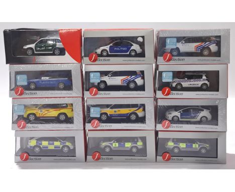 J-Collection a group of (1/43rd scale) cars. Conditions generally appear Near Mint in generally Excellent Plus boxes.