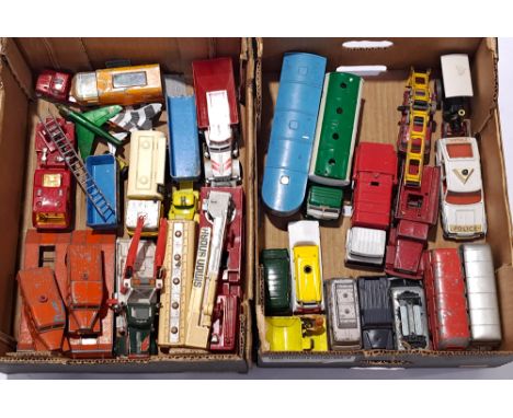 Corgi and Matchbox, an unboxed mixed group. Conditions generally appear to be Poor to Good, play worn. See photo.&nbsp; &nbsp