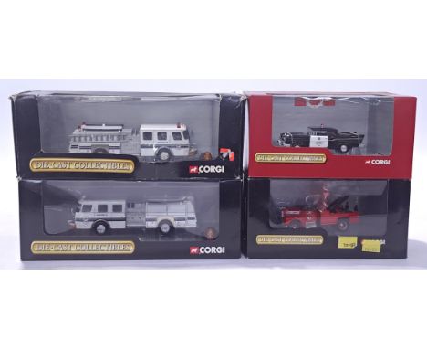 Corgi Classics "Diecast Collectables" Fire Engine Series and similar. Conditions generally appear Excellent in generally Fair