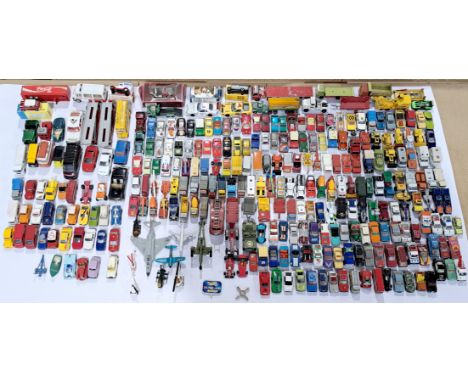 Matchbox, Corgi, Mattel Hot Wheels &amp; similar, a mostly unboxed vehicle group. Although unchecked for completeness, condit
