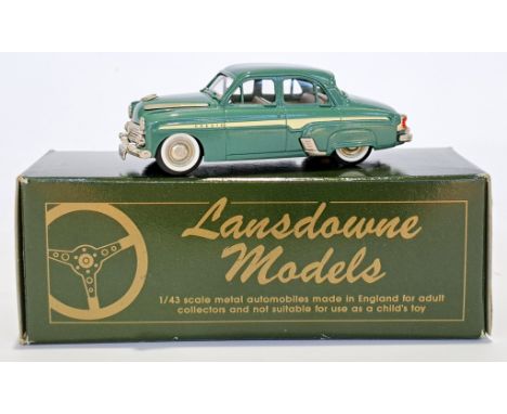 Lansdowne Models, a boxed 1:43 scale LD.2 1957 Vauxhall Cresta "E" Series. Condition appears to be Excellent to Near Mint, in