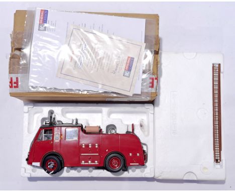 Original Classics 1/18th scale Dennis F8 1950's Pumping Appliance Fire Engine with certificate. Unchecked for completion or c