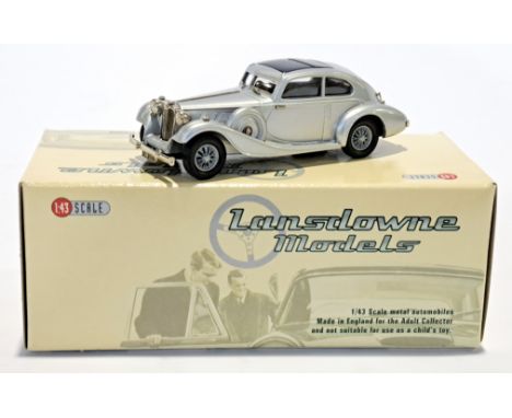 Lansdowne Models, a boxed 1:43 scale LDM.29a 1935 Triumph Vitesse Flow-Free. Condition appears to be Excellent to Near Mint, 