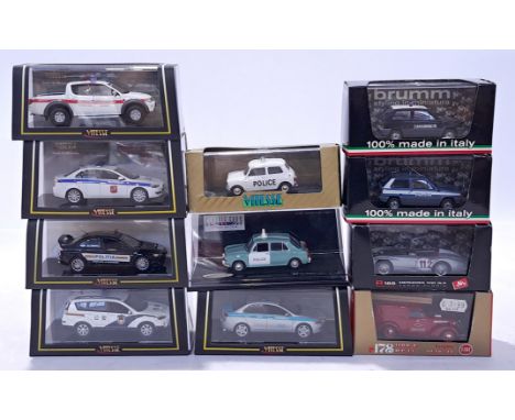 Vitesse and Brumm a mixed boxed Emergency Service group. Conditions generally appear Near Mint in generally Good boxes.