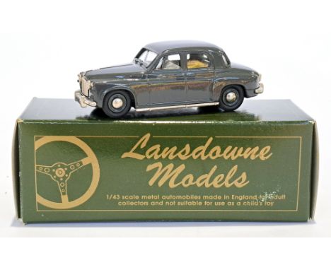 Lansdowne Models, a boxed 1:43 scale LDM.5 1957 Rover P4 Model 90. Condition appears to be Excellent to Near Mint, in Good bo