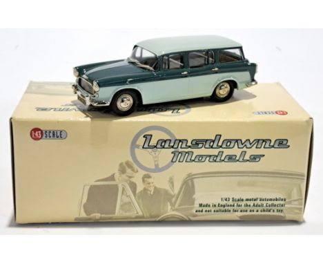 Lansdowne Models, a boxed 1:43 scale LDM.50 1957 Humber Hawk Estate. Condition appears to be Excellent to Near Mint, in Excel